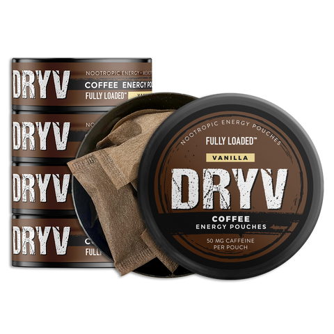 Dryv Energy Pouches - Vanilla