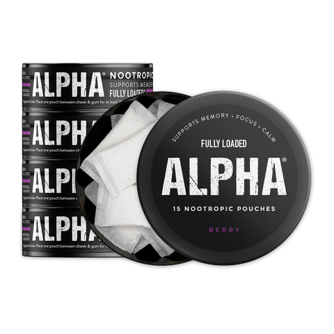 ALPHA Nootropic Pouches - BERRY