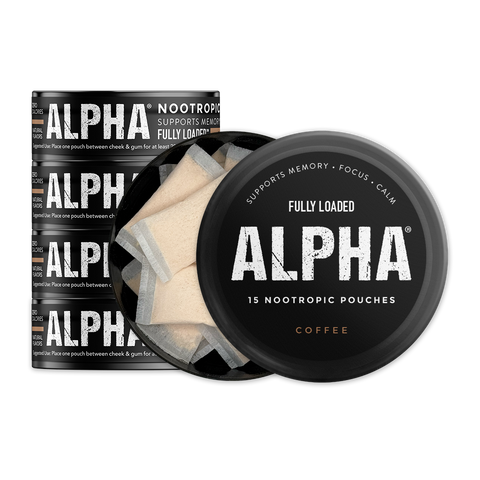 ALPHA Nootropic Pouches - COFFEE