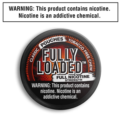 Classic Pouches - "Fully Loaded" - Full Nicotine Strength
