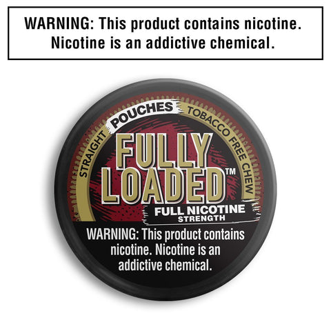 Straight Pouches - "Fully Loaded" - Full Nicotine Strength