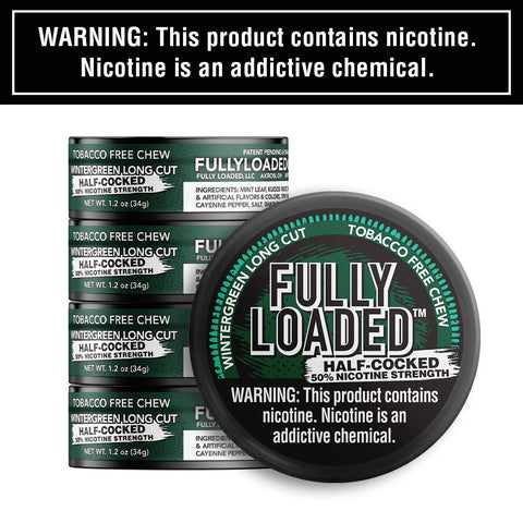 tobacco chew for sale Fully Loaded and Nicotine Free Straight Bullseye Long Cut Authentic Flavor, Chewing Alternative- Cans : Health & Household Fully Loaded Chew Wholesale