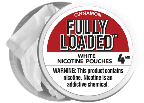 White Nicotine Pouches - Cinnamon - 4mg
